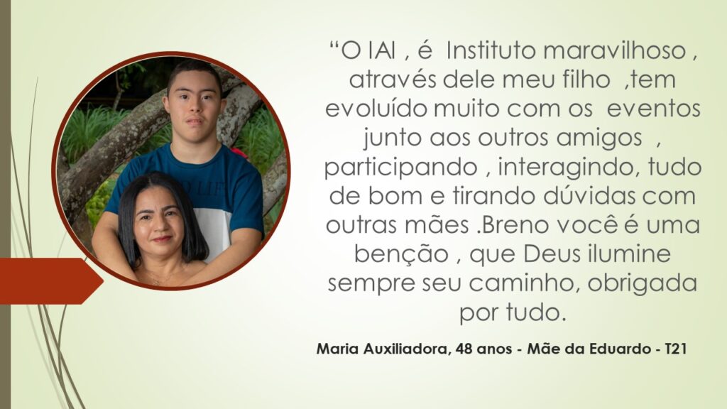 Depoimento Mães
